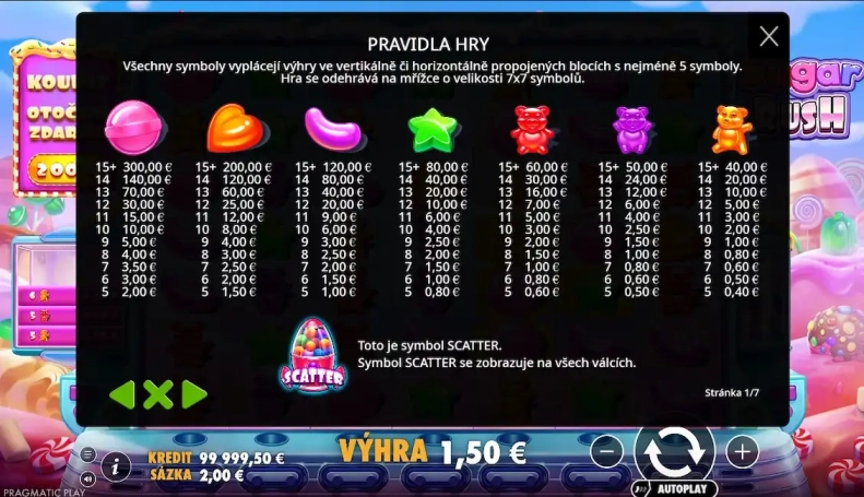 Sugar Rush Bezplatna Demo 3