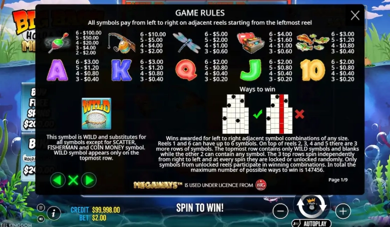 Big Bass Hold And Spinner Megaways Bezplatna Demo 3