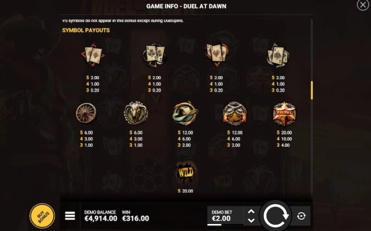 Duel At Dawn Bezplatna Demo 3