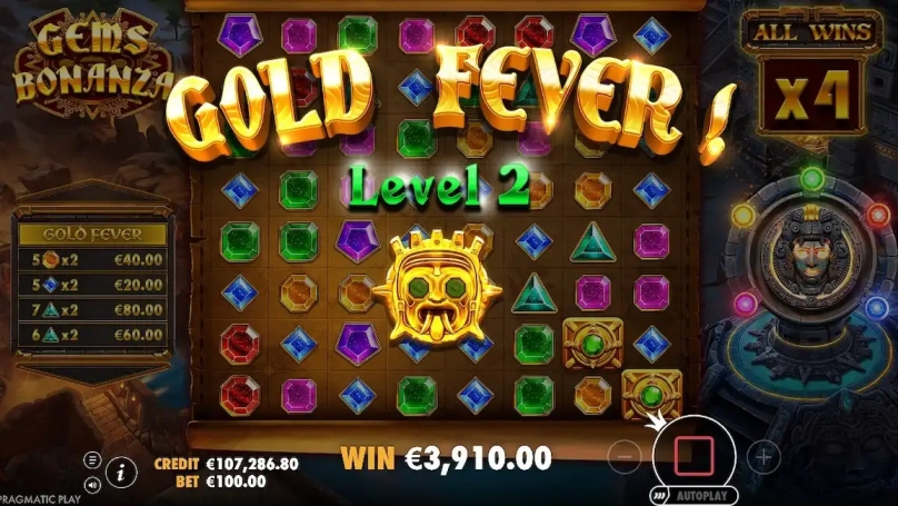 Gems Bonanza Bezplatna Demo 4