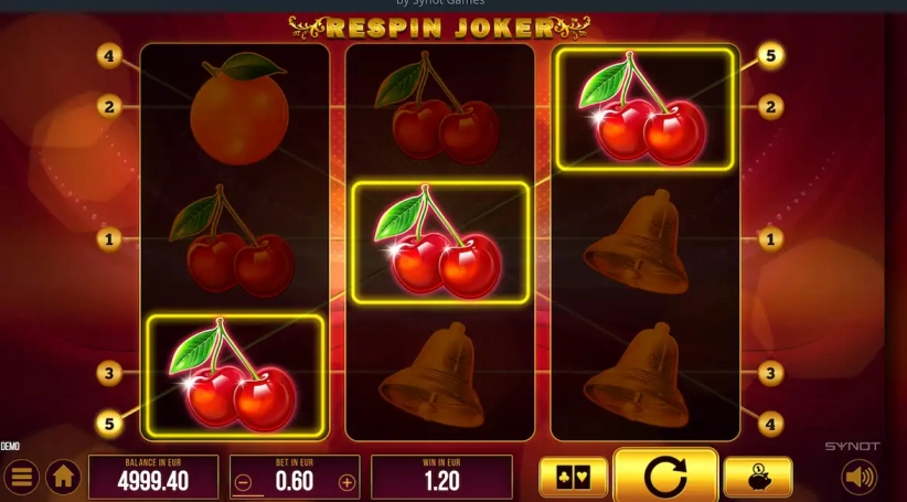 Respin Joker Bezplatna Demo 2