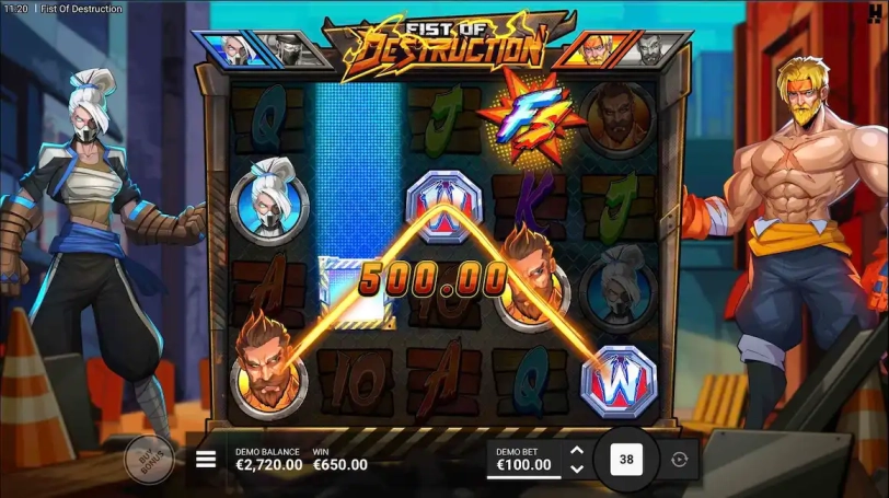 Fist Of Destruction Bezplatna Demo 2