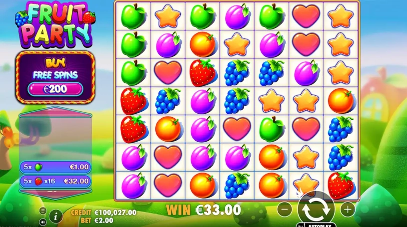 Fruit Party Bezplatna Demo 2