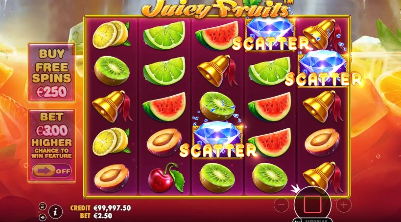 Juicy Fruits Bezplatna Demo 2