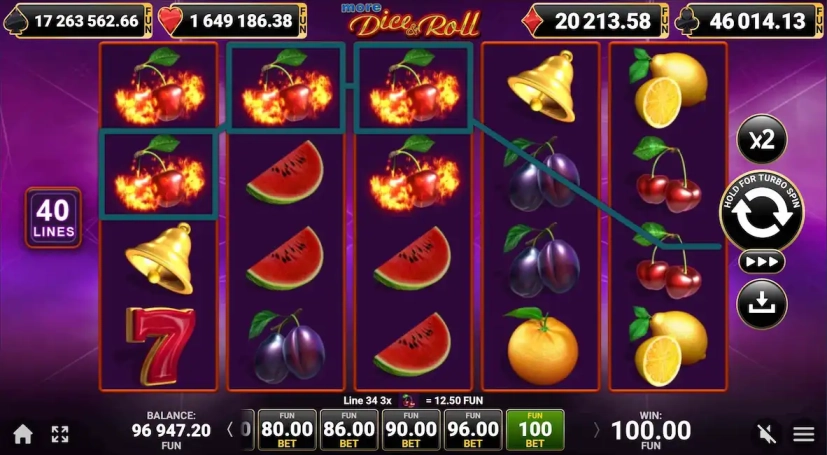 More Dice And Roll Bezplatna Demo 2