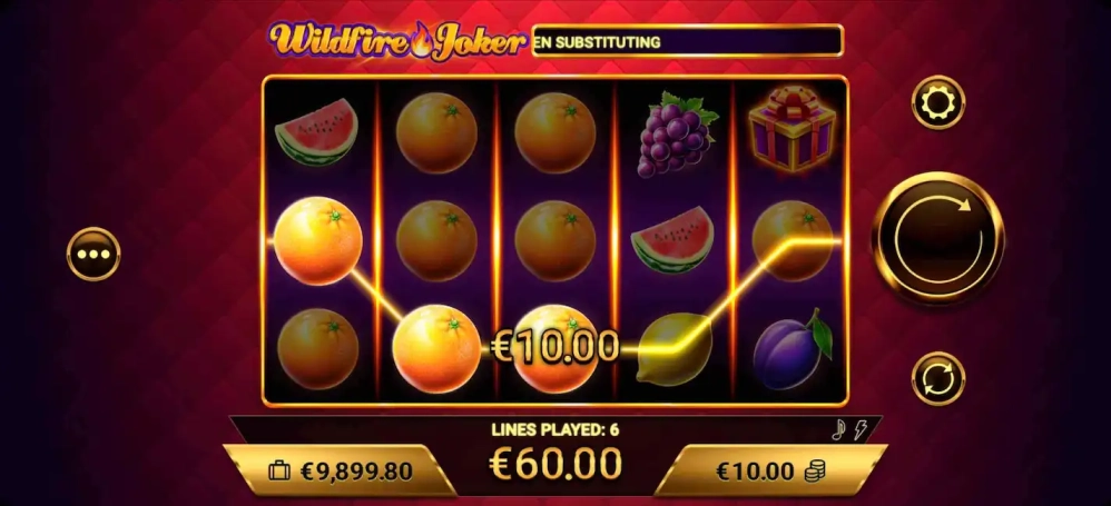 Wildfire Joker Bezplatna Demo 2