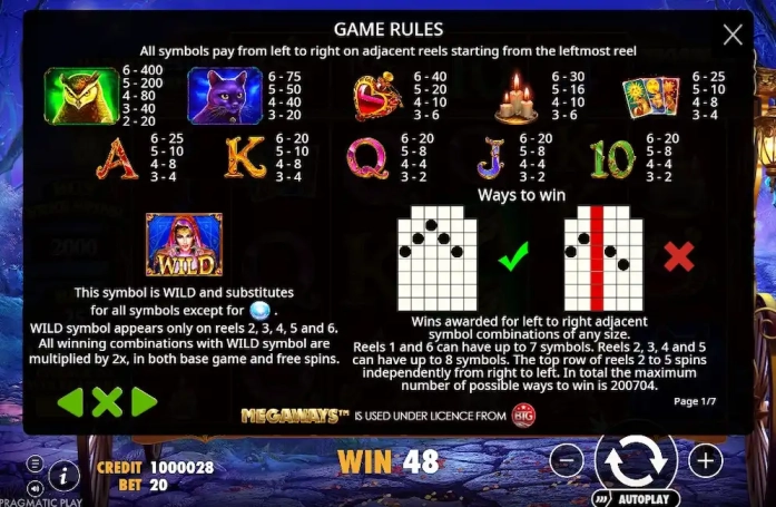 Madame Destiny Megaways Bezplatna Demo 3