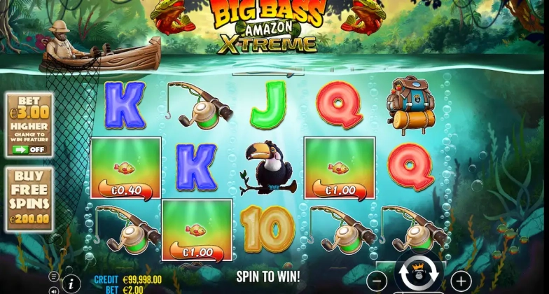 Big Bass Amazon Xtreme Bezplatna Demo 2