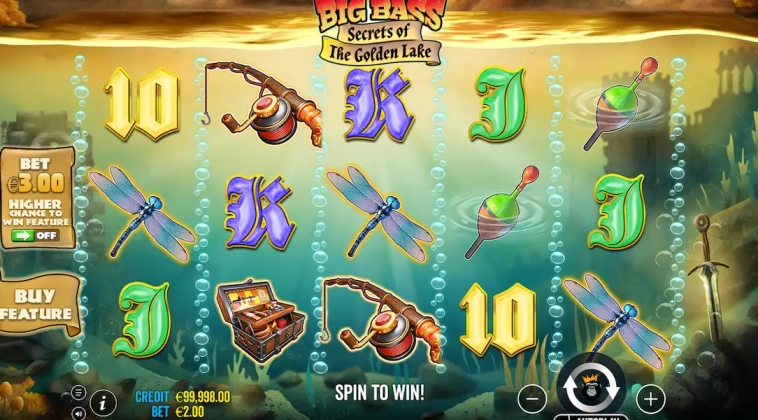 Big Bass Secrets Golden Lake Bezplatna Demo 2