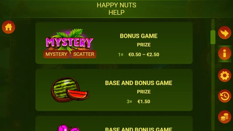 Happy Nuts Bezplatna Demo 3