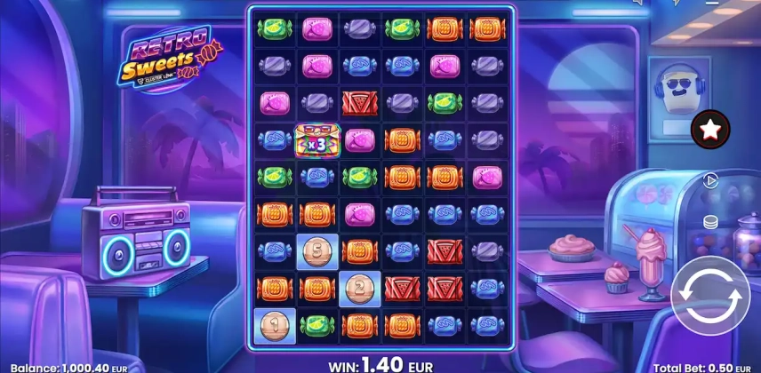 Retro Sweets Bezplatna Demo 2