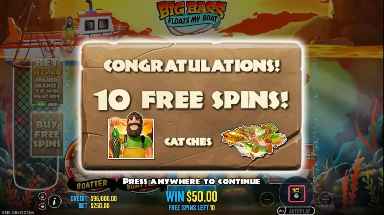 Big Bass Floats My Boat Bezplatna Demo 3